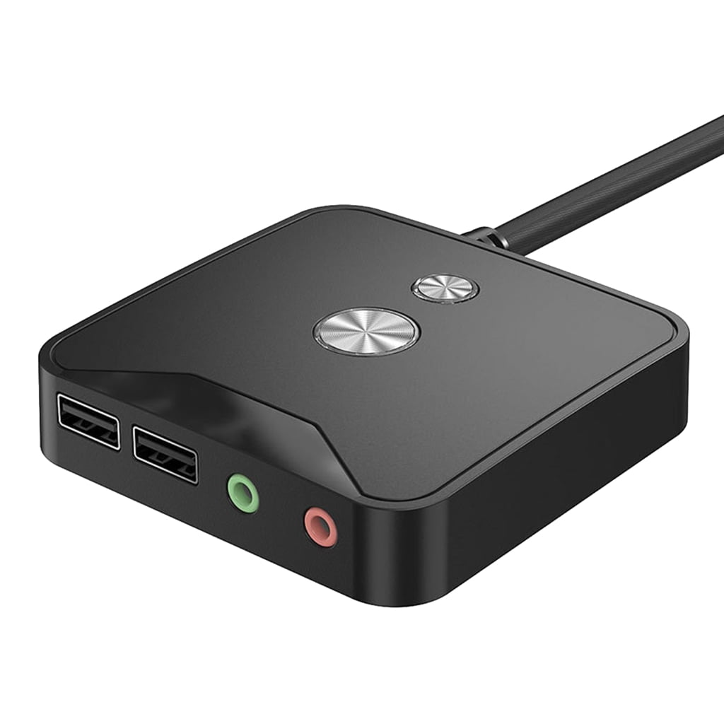 YROHGKPN Computer Desktop Switch With Audio USB PC Motherboard External ...