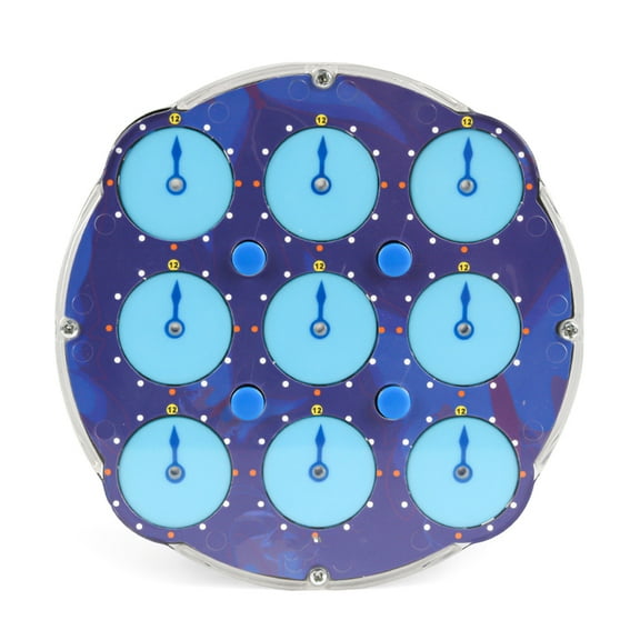 YROHGKPN Magnetic Positioning Clock Cube Profissional Intelligence Gear