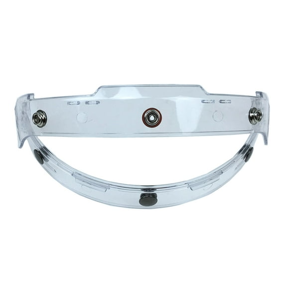 YROHGKPN Motorcycles Black Adapter Up Base Attachment for 3-Snaps Bubble Shield Face Helmet