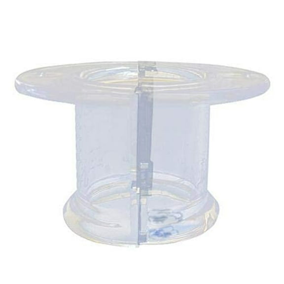 YROHGKPN Parrot Collar for Elizabethan Collars Clear Acrylic Wound Healing Safety Recovery Cones for Parakeets Lovebirds