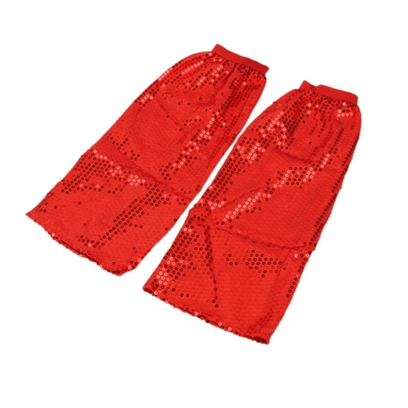 YROHGKPN Sequins Leg Warmers Sparkle Leg Sleeves 80 Leg Socks for Women Girls Leg