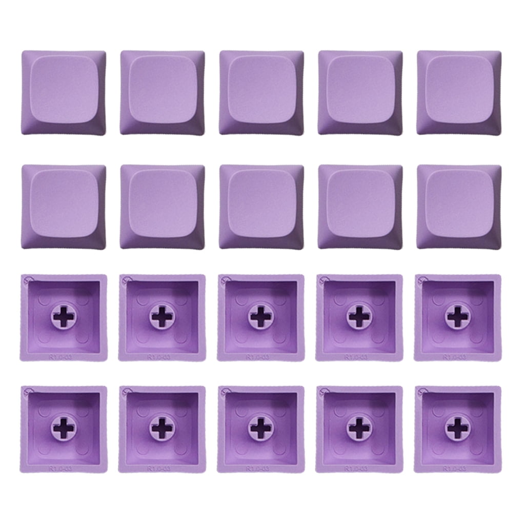 YROHGKPN Set Of 20 PBT 1U Color Keycaps, Stain Resistant And ...