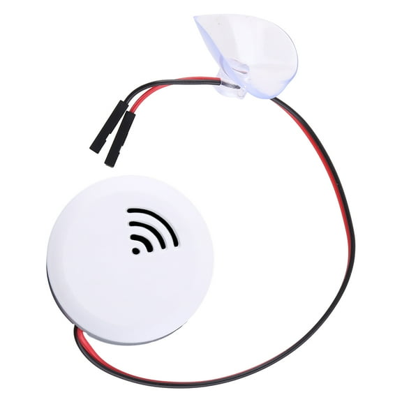 Water Water Leak Detector Water Alarms with Probe for Aquarium Fish for Powered by Button Batteries
