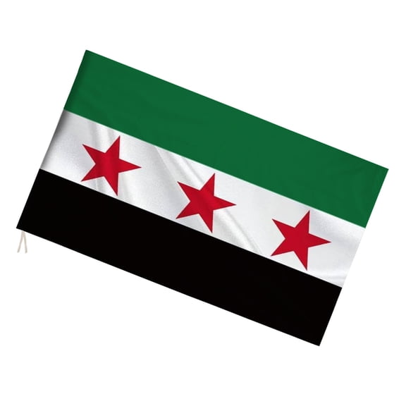YROHGKPN Weather Resistant Syrian Flag Decors for Patriotic Event and Collectors