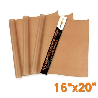  Selizo 10 Pack PTFE Teflon Sheet for Heat Press 16 x 24 Non  Stick Heat Resistant Craft Mat : Arts, Crafts & Sewing