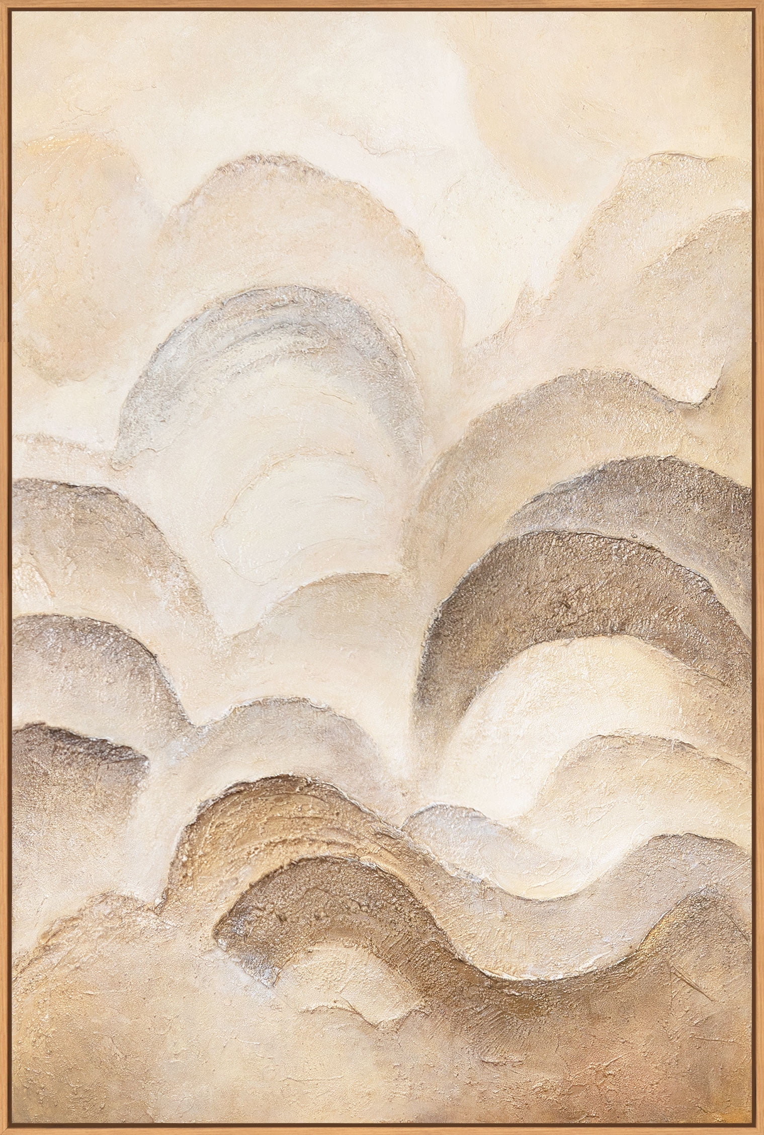 Picture Idea: Ys Art Layers Of The Horizon Heavily Textured Hand Painted