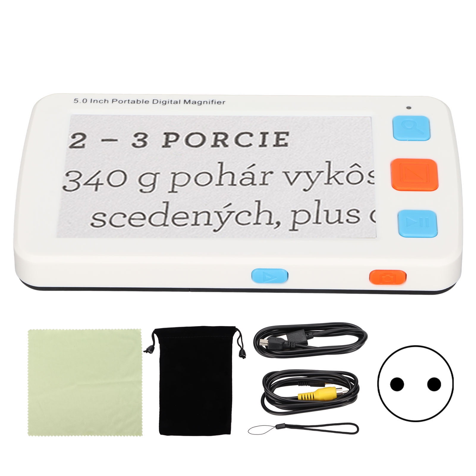 YS011 Handheld Portable Digital Reading Magnifier 5.0 Inch LCD Screen