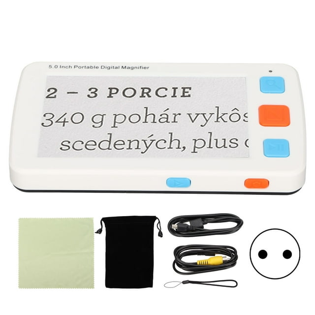 YS011 Handheld Portable Digital Reading Magnifier 5.0 Inch LCD Screen