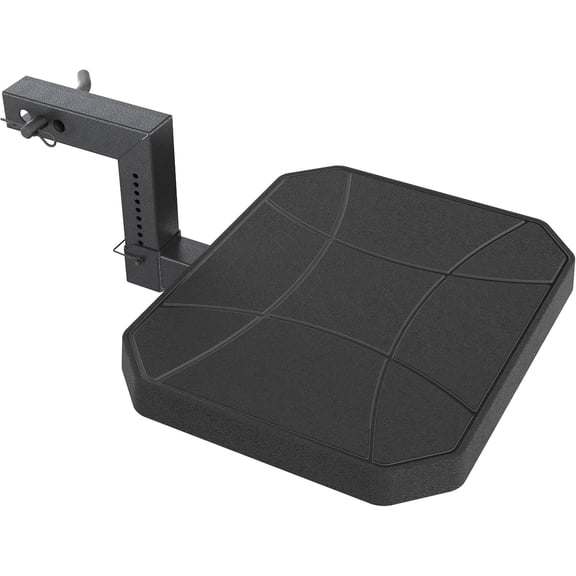 YS02 Height-Adjustable Hitch Step for Medium to Large Dogs|Compatible with 2" Hitch Receiver | Helps Dogs Get in & Out of Van SUV| | Size 20 x?16inch.