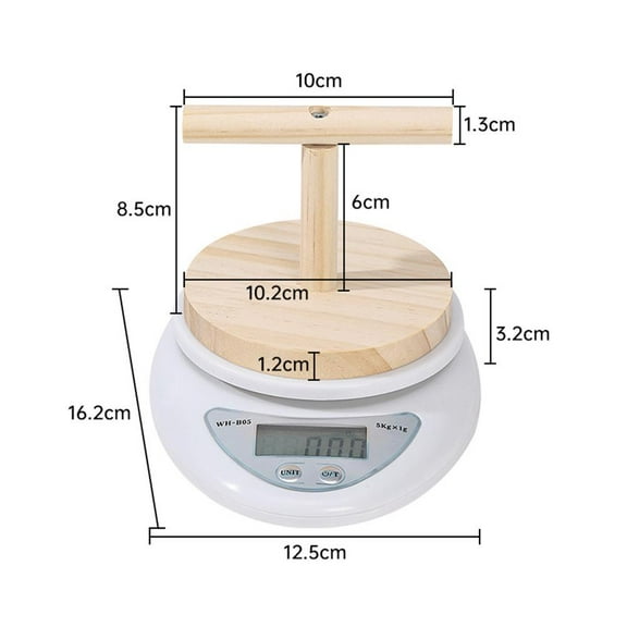 YSABOXS Bird Scale Small Animal Scale With Perch For Pet Bird High Accuracy Digital Weig