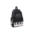 thumbnail image 1 of YSBDLQE School Backpack with Piano Pattern for Teen Girls - Cute Backpack for School with Versatile Design, Perfect College Backpack for Daily Campus Life,Black, 1 of 5