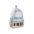 thumbnail image 1 of YSBDLQE School Backpack with Piano Pattern for Teen Girls - Cute Backpack for School with Versatile Design, Perfect College Backpack for Daily Campus Life,Blue, 1 of 5