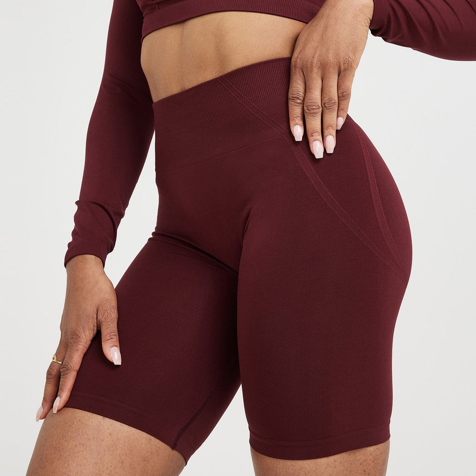 YSEINBH High Waisted Yoga Shorts for Women Running Dance Yoga Pants