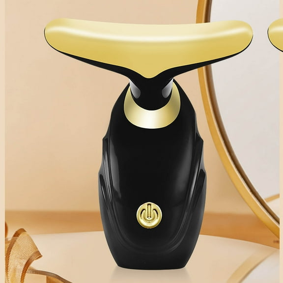 YSGFHGJW Face Massager,Facial Machine Electric Massage Beauty Instrument V Face Vibration Instrument Two No. 7 Batteries Are Required Without Batteries