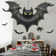 thumbnail image 1 of YSGFHGJW Large Halloween Bat Mylar Balloons - Spooky 59 Big Halloween Decor for Indoor, Outdoor, Party, Garden, Lawn Decorations, 1 of 6