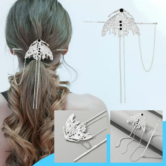 YSGFHGJW Multicolor Alloy Hair Pins Set - Elegant Hair Clips for Women, Decorative Hair Accessories for Styling (0.04lb)