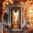 thumbnail image 1 of YSGFHGJW Thanksgiving Door Cover 35x78 Inch, Durable Polyester Easy Install Decor, Fits Standard Doors/Wall/Tablecloth, Festive Harvest Home Decoration, 1 of 6