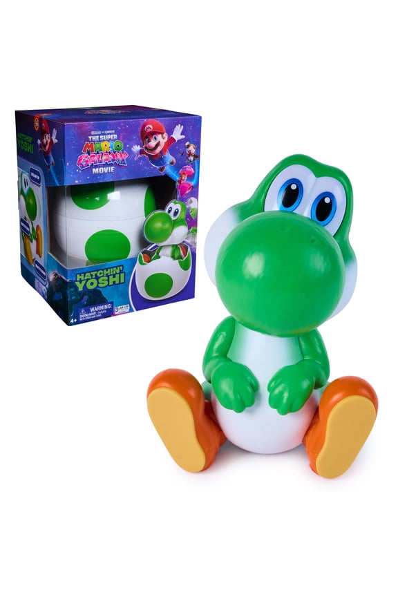 Galaxy Movie, Hatchin' Yoshi Interactive Yoshi Figure, For Ages 4 and up