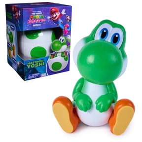 Super Mario Galaxy Movie, Hatchin' Yoshi Interactive Yoshi Figure, For Ages 4 and up