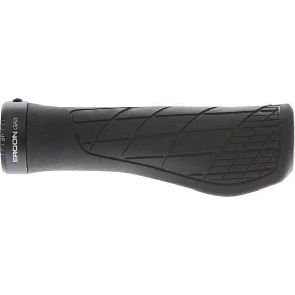 YSHIHAO GA3 Small Black Lock-On All Mountain Gravity Bicycle Grips Soft Compound