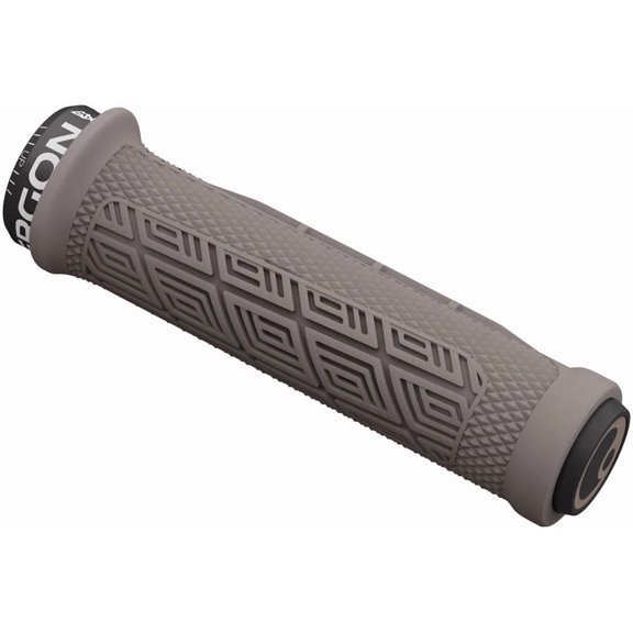 YSHIHAO GDH Downhill MTB Grips with GravityControl Rubber, Ergonomic, Slay Gray
