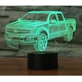 thumbnail image 1 of YSITIAN 3D Truck Car Night Light Table Desk Optical Illusion Lamps 7 Color Changing Lights LED Table Lamp Xmas Home Love Birthday Children Kids Decor Toy Gift YT05-133, 1 of 4