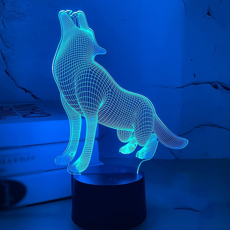 3d illusion night lamp clearance