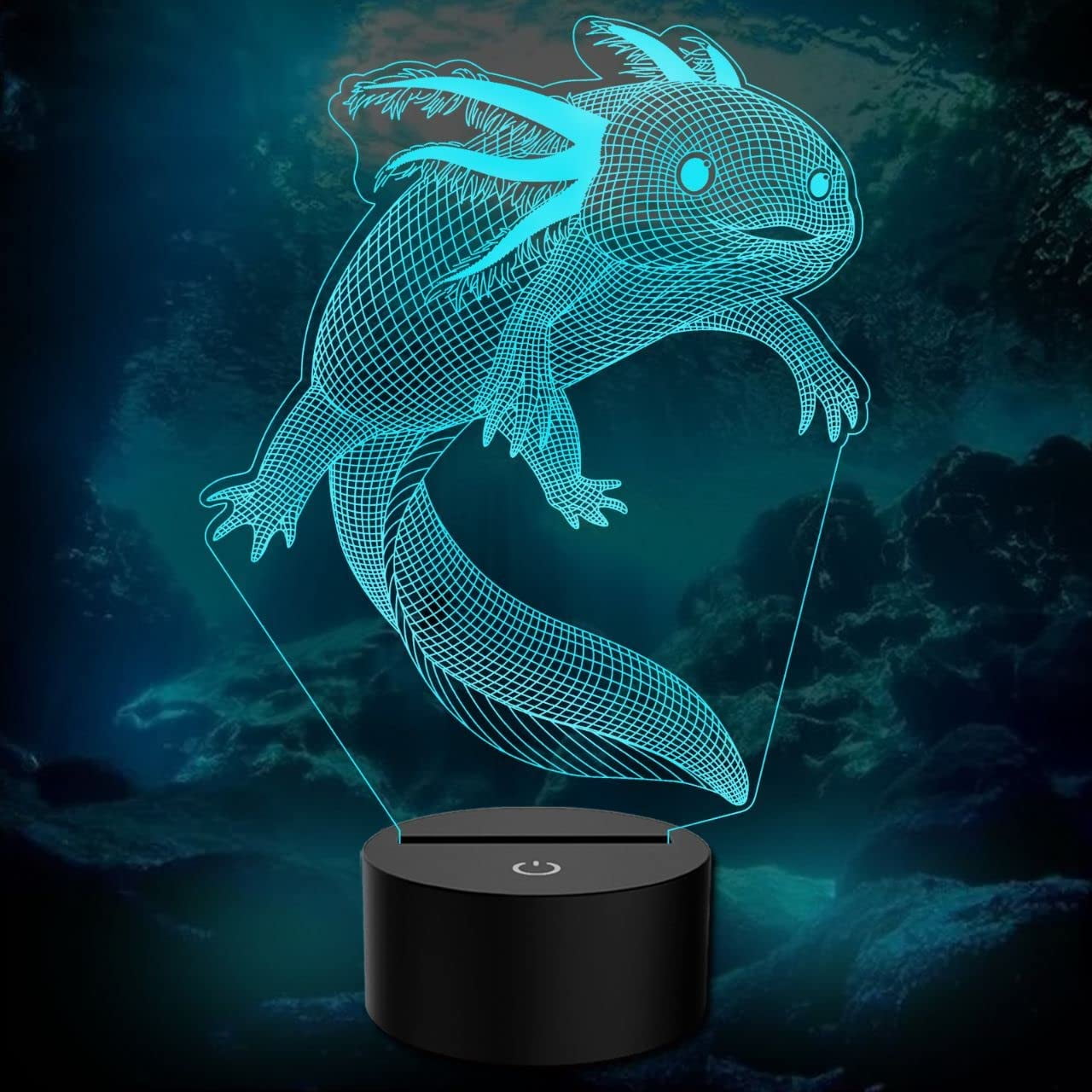 3D Love Night Light – 16 Color Changing LED Mood Lamp With Remote & Touch Control