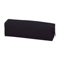 thumbnail image 1 of YSKING Simple Zipper Black Pencil Pouch,8.46in Oxford Stationery Bag,Multi-Purpose Travel Cosmetic Portable Small Tool Storage Organizer, 1 of 5
