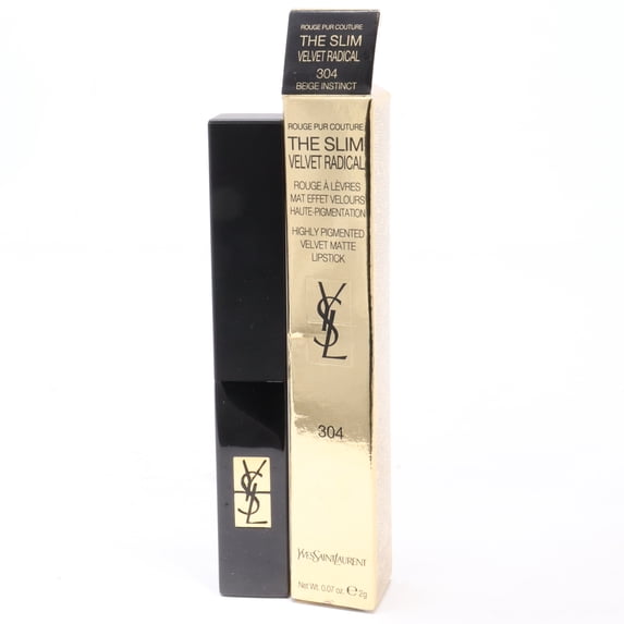Yves Saint Laurent The Bold Lipstick 304 Beige Instinct 0.11oz/3g New With Box