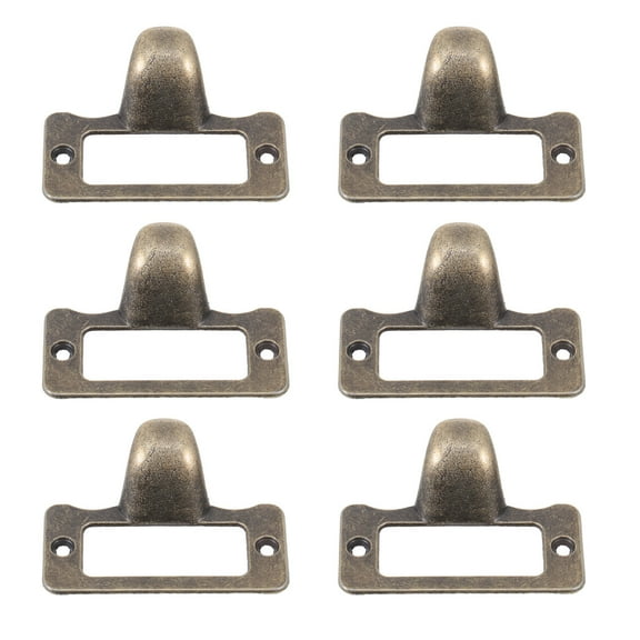 YSNOOWE 1 Set Simple Design Cabinet Frame Handle for Wooden Medicine Box Drawer 4.7X3.5cm Golden