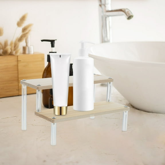 YSNOOWE 1 Set Wooden Risers for Decor and Multi Functional Display Use