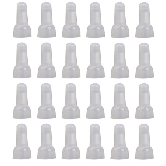 YSNOOWE 1000Pcs Electrical Wire Crimp Caps Closed End Nylon Insulated Aluminum Conductive