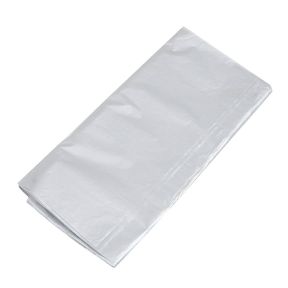 YSNOOWE 100Pcs Silver present Wrapping Paper for Christmas Wedding Birthday and Thanksgiving Home Decor 27.6x19.7in