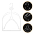 thumbnail image 1 of YSNOOWE 10Pcs Hat Hangers for Door with Space-saving Feature, 1 of 7