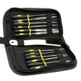 thumbnail image 1 of YSNOOWE 15Pcs Set Woodcraft Tools For Woodworking Kit With Assorted Color Flat Files, 1 of 8