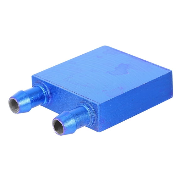 YSNOOWE 1Pack 1.6x1.6in Blue Aluminum Water Cooling Panel for Cpu Radiator and Heat Exchanger in Computers