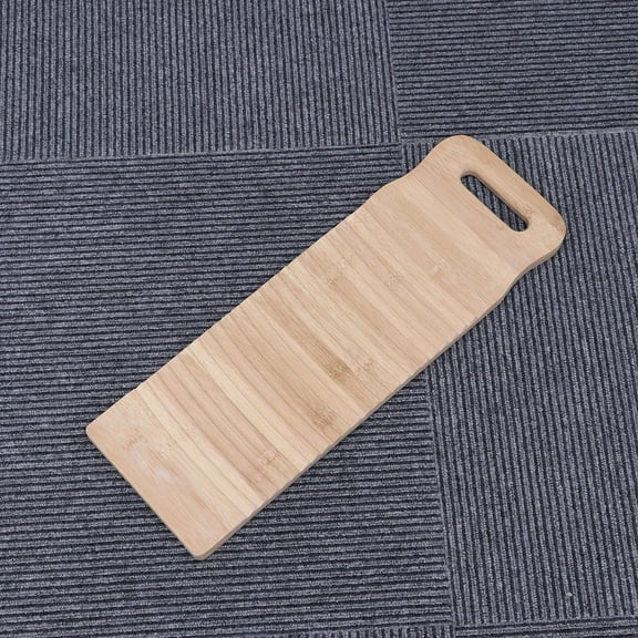 YSNOOWE 1Pack Bamboo Washboard for Cleaning Laundry 19.7x6.7x0.4in