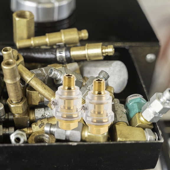 YSNOOWE 1Pack Mini Oiler with Automatic Lubrication for Air Compressor