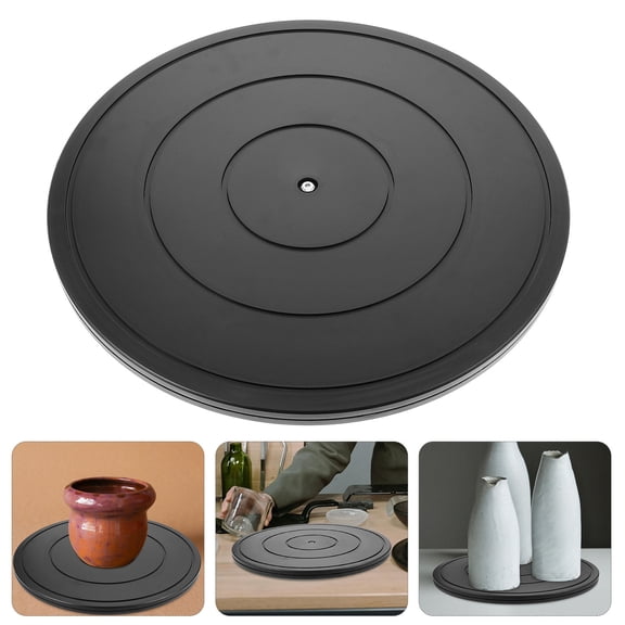 YSNOOWE 1Pack Pottery Display Turntable with 360 Degree Rotation