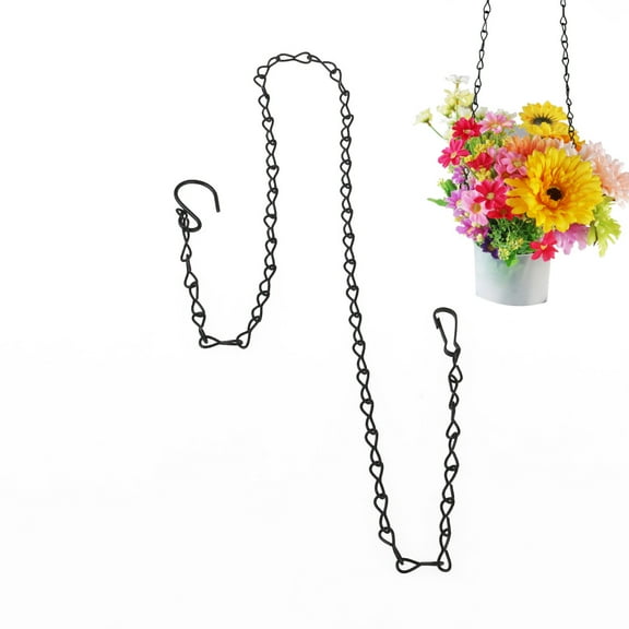 YSNOOWE 1Pcs Adjustable Hook Hanging Chain for Outdoor Decor 90cm