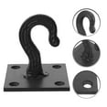 thumbnail image 1 of YSNOOWE 1Pcs Metal Hook for Plasterboard Ceiling with Curved Design 9x8cm, 1 of 8