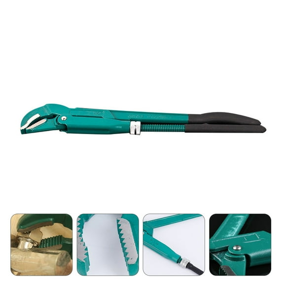 YSNOOWE 1Set High Grip Pliers in Green Color Carbon Steel Construction for Plumbing Work and Diy Projects