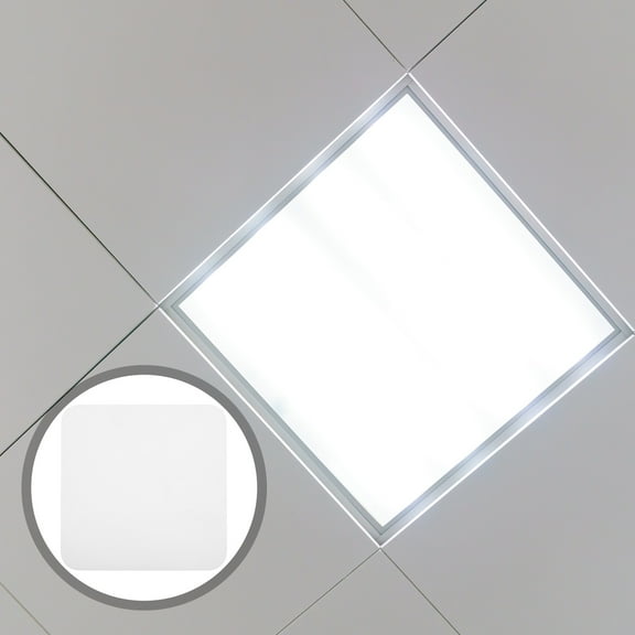 YSNOOWE 1Set Lampshade Diffuser for Ceiling Light Fixtures Acrylic Soft Lighting 11.8x9x0.04in