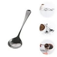 thumbnail image 1 of YSNOOWE 1Set Measuring Tablespoon Coffee Scoop Spoon Silver 15.3x4.3x1.0in For Home Use, 1 of 8