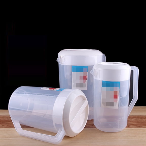 YSNOOWE 1Set Milk Measurement Container for Beverages with Heat Resistant Feature 2500ml