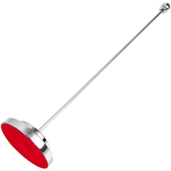 YSNOOWE Plated Silver Iron Flagpole Holder for Car and Home Durable Multipurpose Flag Display Bracket with Stable Round Base