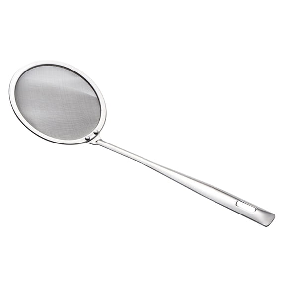YSNOOWE 2Pcs Oil Strainer Stainless Steel for Frying and Cooking 11.8in