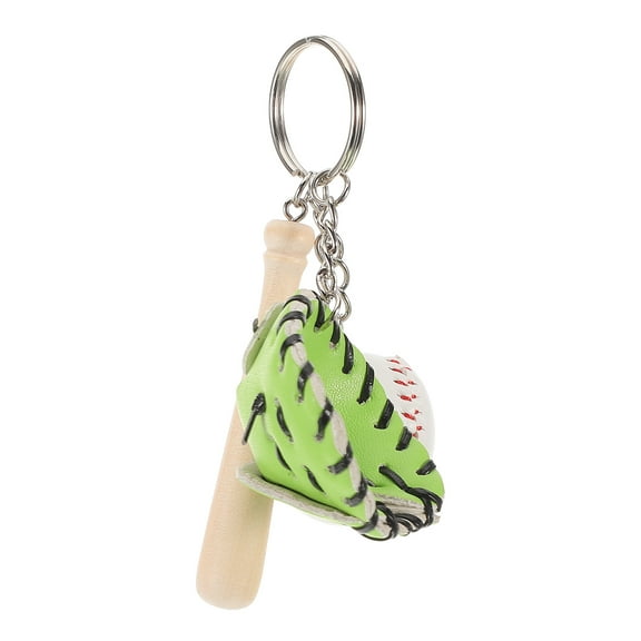 YSNOOWE 3-Piece Set Baseball Keychain Baseball Keyring for Sports Enthusiasts