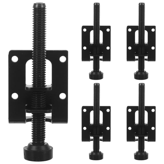 YSNOOWE 4-Pack Heavy Duty Adjustable Leg Levelers with 4mm Screw Hole Diameter for Home Furniture Stability